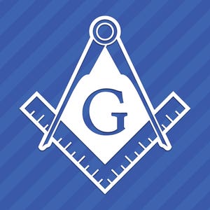 Freemason Logo Vinyl Decal Sticker Templar Masonic