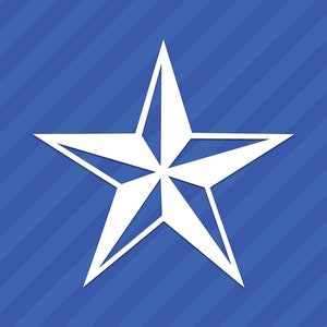 Starfsh Vnyl Decal Stcker Sea Star Ocean Beach Coastal - Etsy