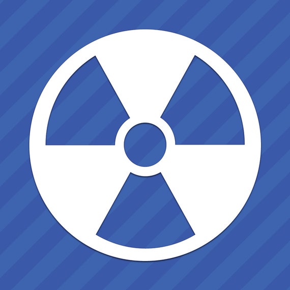 Simbolo Radiazioni Adesivo Adesivo Simbolo Radioattivo Biohazard Brillante - Sticker In Vinile Da 3 Pollici, Per Laptop O Paraurti Radiazione Cellulare - Foto 8