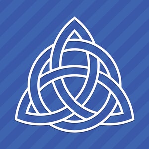 Triquetra Symbol Celtic Knot Vinyl Decal Sticker