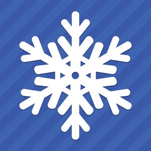 Snowflake Vinyl Decal Sticker