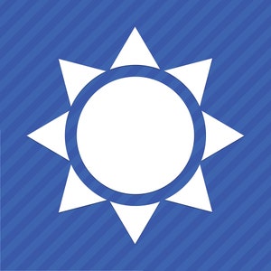 Sun Vinyl Decal Sticker