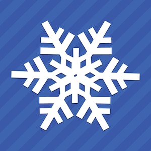 Snowflake Vinyl Decal Sticker
