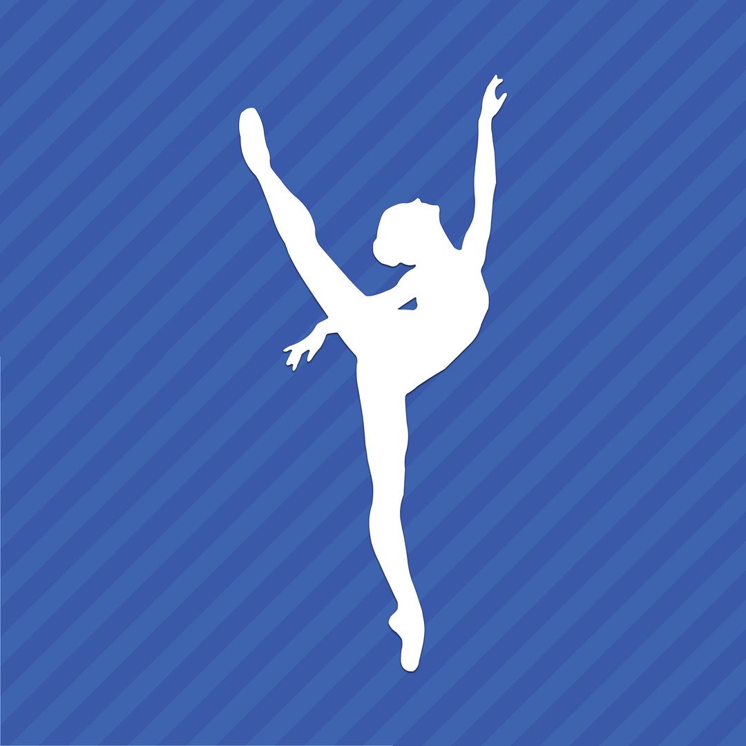 Ballet Dancer Ballerina Vinyl Decal Sticker - Etsy