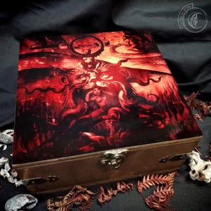 Scatola di legno - La bocca dell'inferno - (Theodoor Galle)