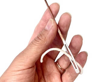 15” long wicking needle for candle making - great for long tapers
