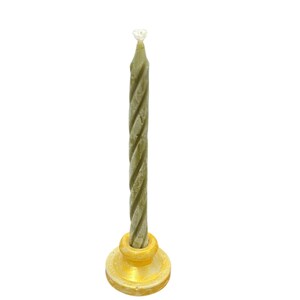 Small Silicone Candle holder mold for skinny taper candle image 5