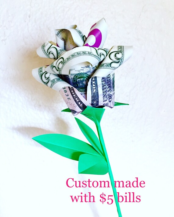 Money Roses Money Flower Rose Bouquet Origami Roses Origami Flower Bouquet Dollar Bill Flower Dollar Bill Rose