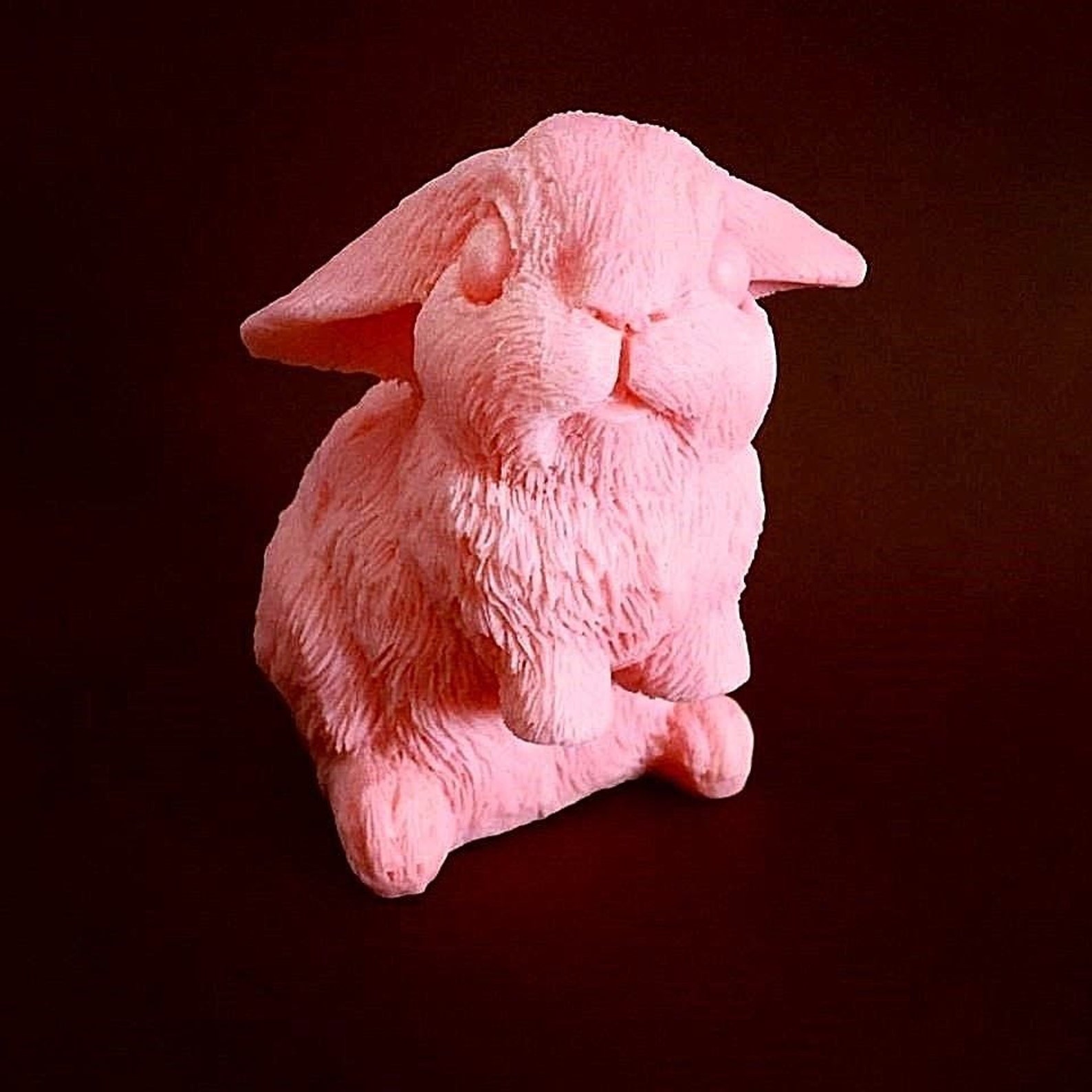 Silicone Bunny Mold 3D Rabbit Mold Silicone Rabbit Mold Etsy