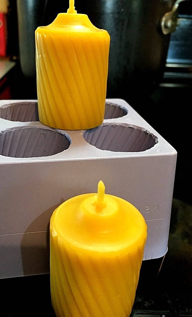 Silicone candle mold silicone votive mold votive candle Etsy