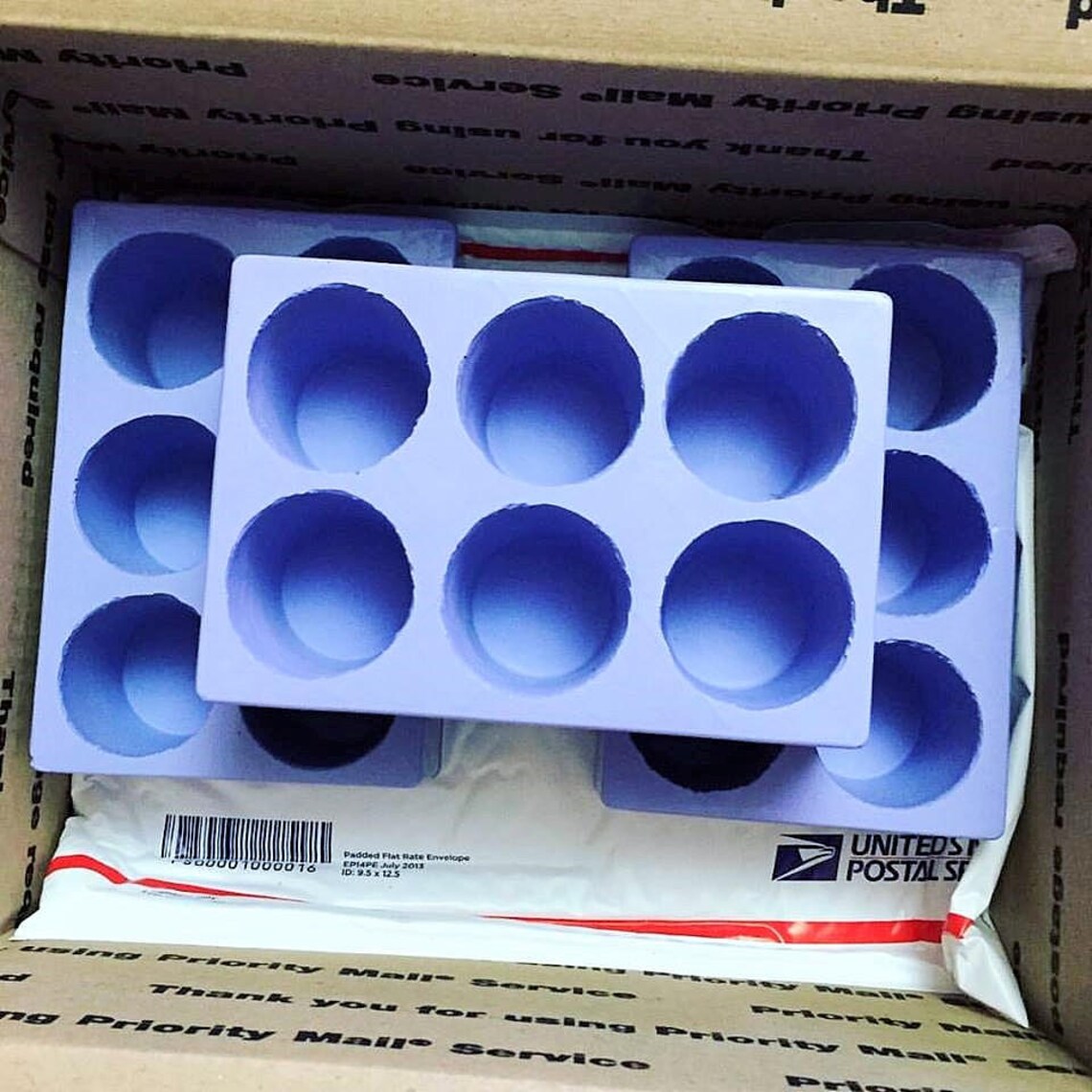 Silicone candle Mold silicone votive candle mold round Etsy