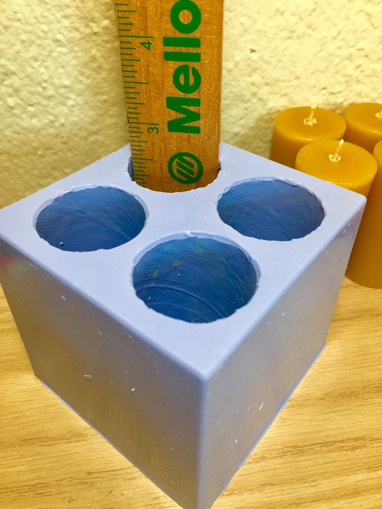 Silicone Taper Candle Mold Pillar Cylinder Candle 4 Etsy UK