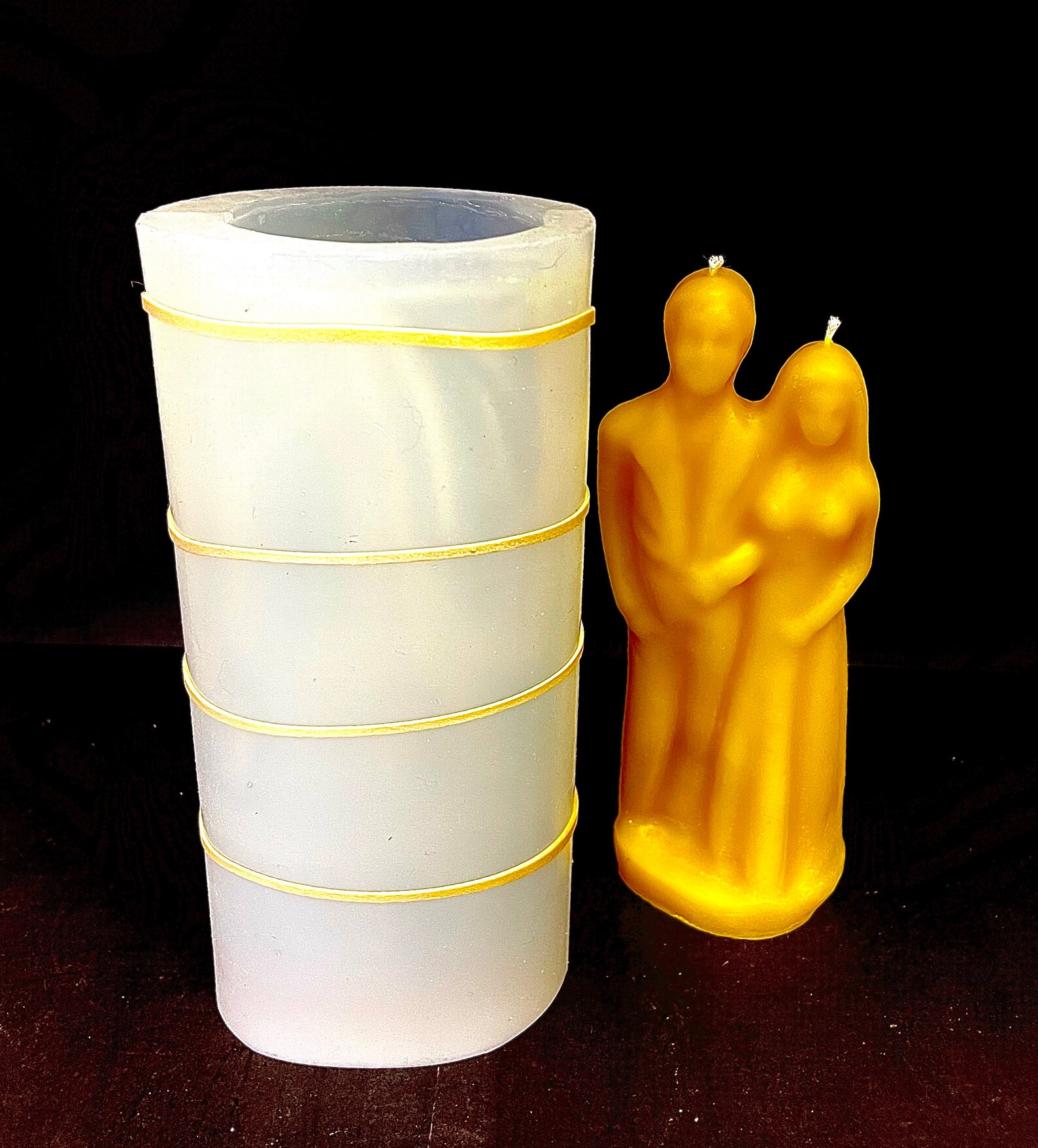 3D Wedding Candle Mold Marriage Candle Mold Pillar Candle Etsy