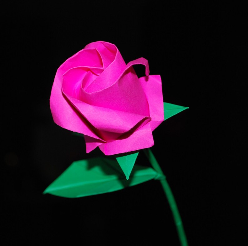 Origami Roses Paper Roses Rose Bouquet Bridal Bouquet Etsy - image 0