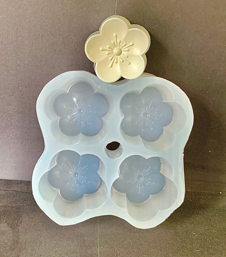 Silicone flower Mold votive candle mold floating candle Etsy