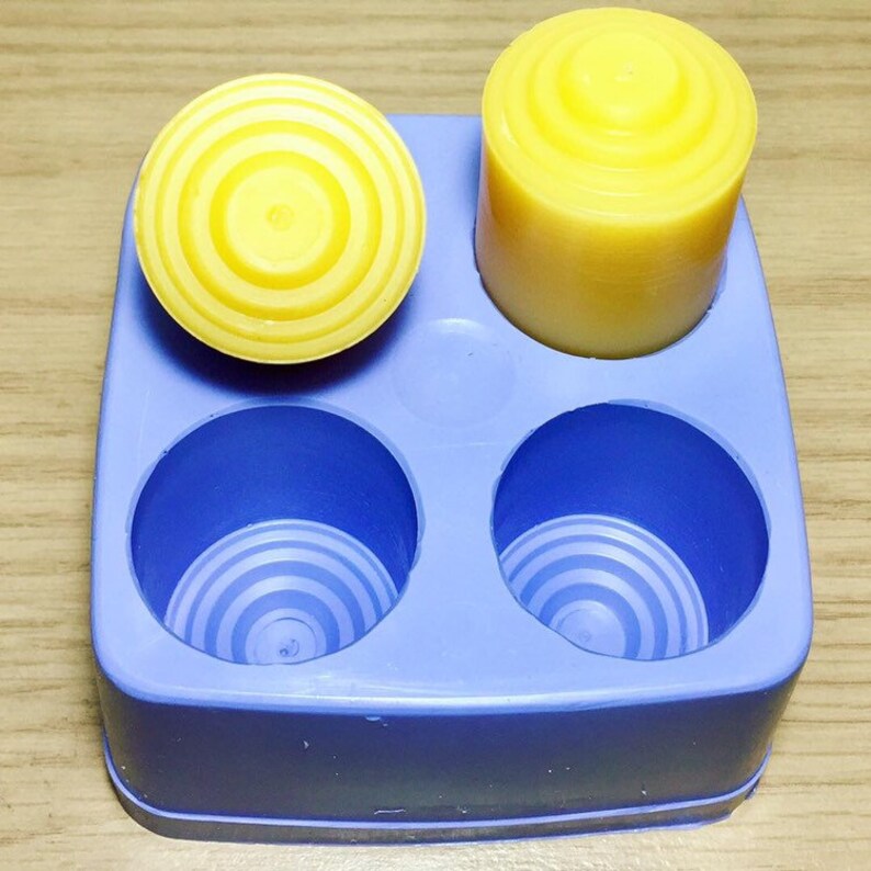 Silicone votive candle mold 4 cavities soap mould Etsy