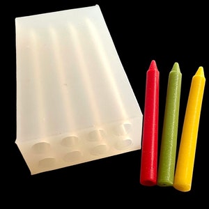 Crayon Molds Silicone, 2PCS Recycling Crayon Molds, Durable Oven Safe Food-Grade  Silicone Molds for Crayon Chocolate Snack Making 