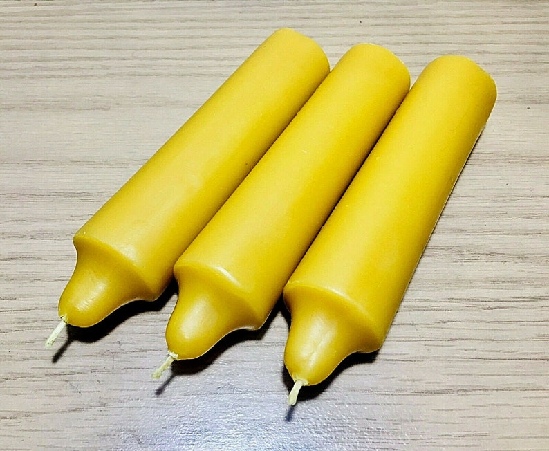 Silicone Taper Candle Mold spell candles 3 Cavities easy Etsy