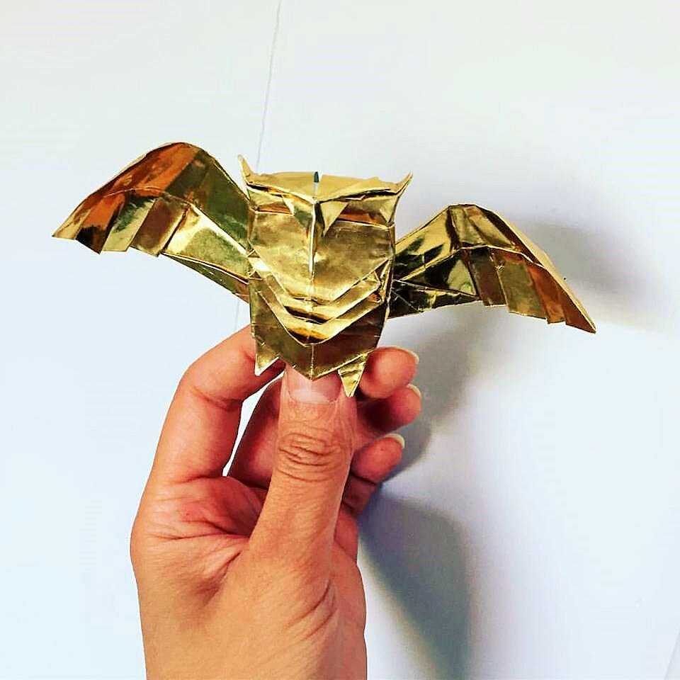 Origami Owl Paper Owl Owl decor Owl gift origami Etsy