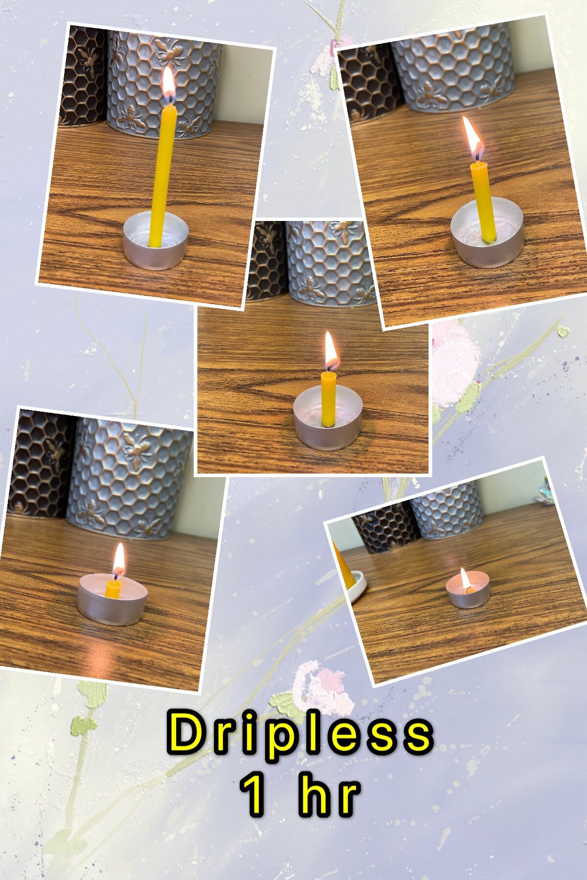 Silicone birthday candle mold 8 cavities mini tiny taper Etsy