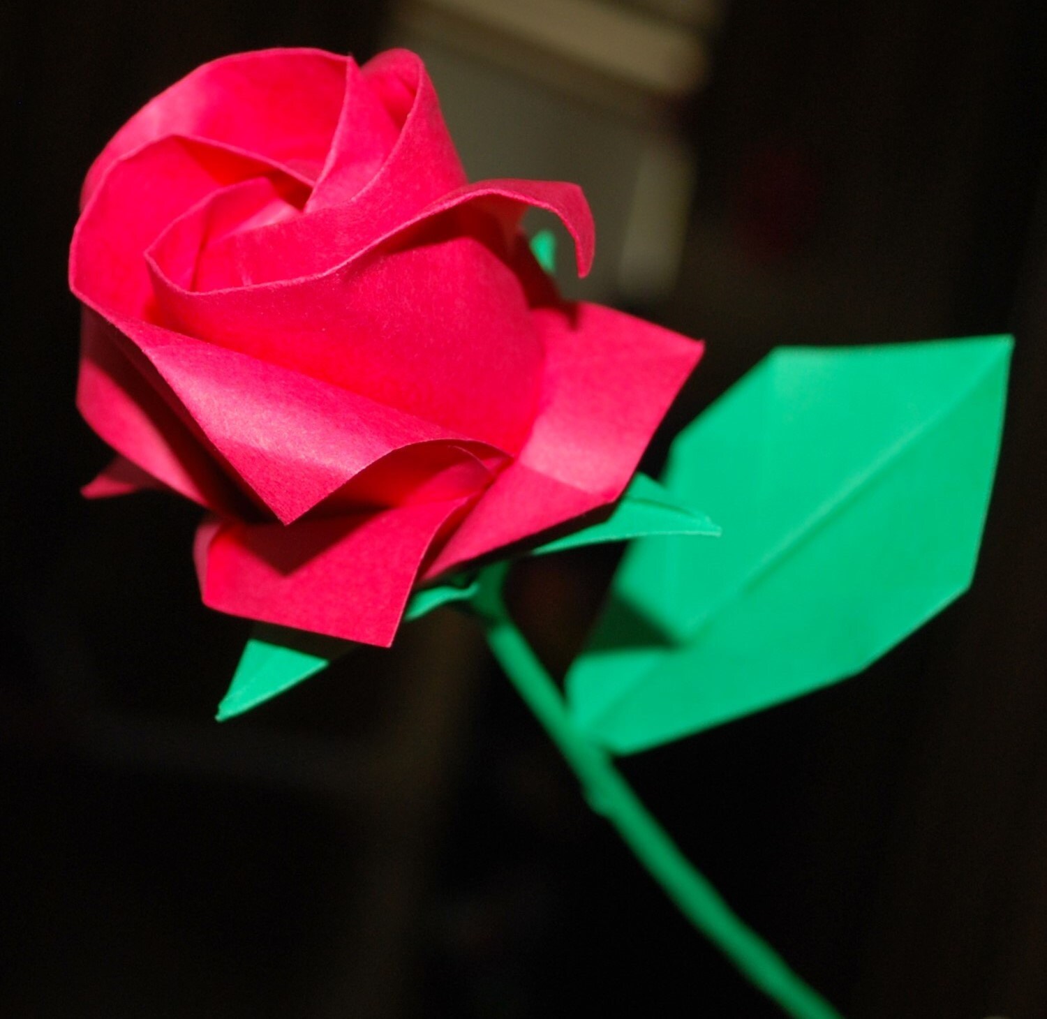 Origami Roses - Paper Roses - Rose Bouquet - Bridal Bouquet - Valentine ...