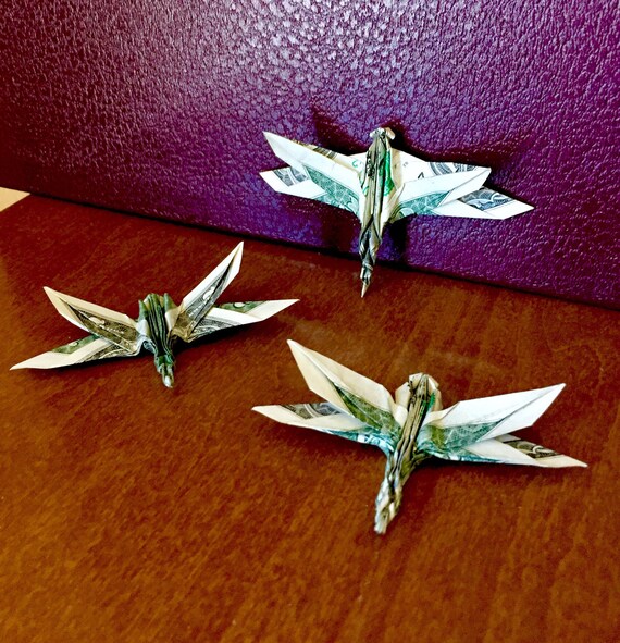 Libelle Geld Libelle Origami Libelle Dollar Rechnung Libelle Libelle Ornament Weihnachtsverzierung