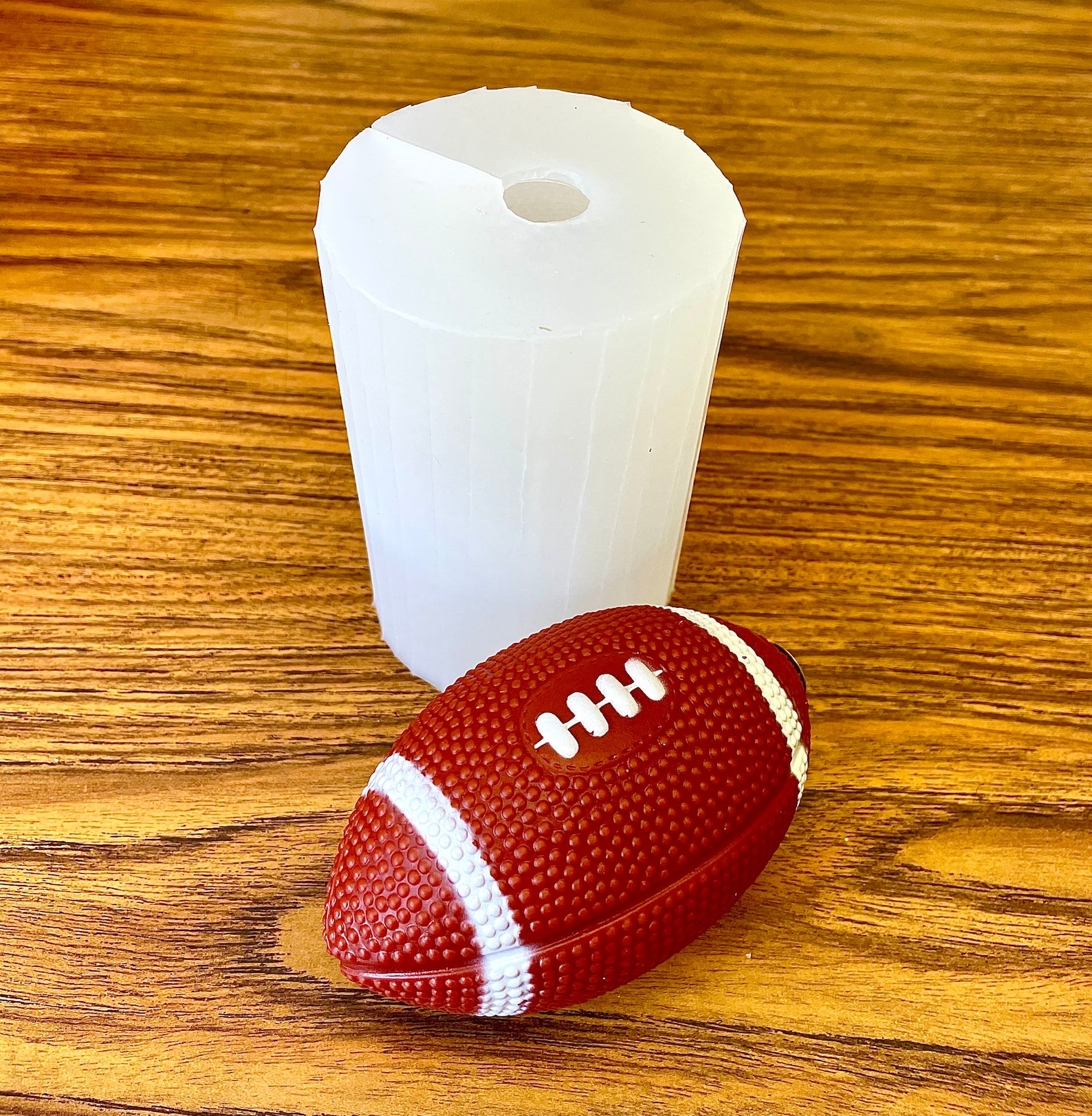 3D silicone football mold football candle soap mold ball Etsy