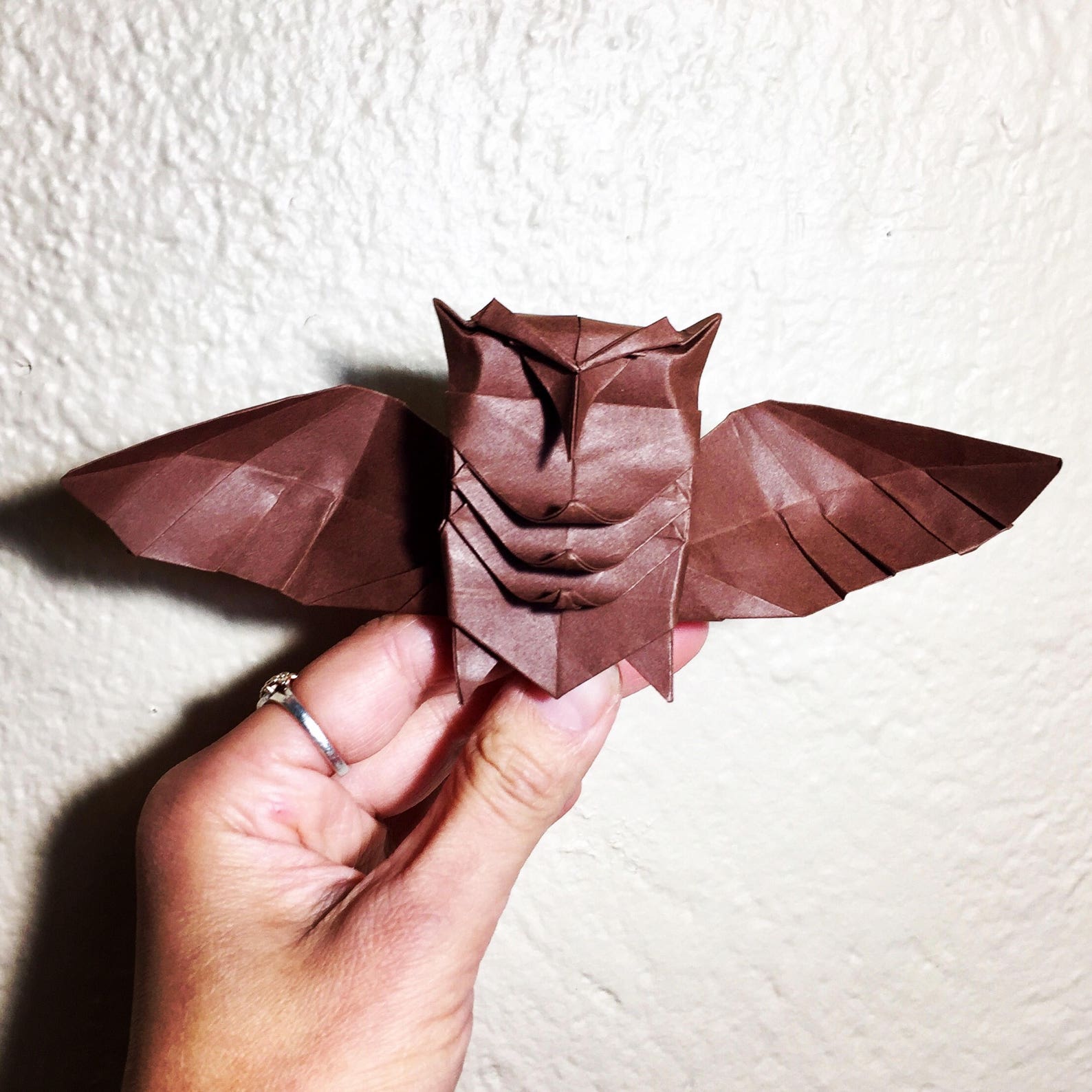 Origami Owl Paper Owl Owl decor Owl gift origami Etsy