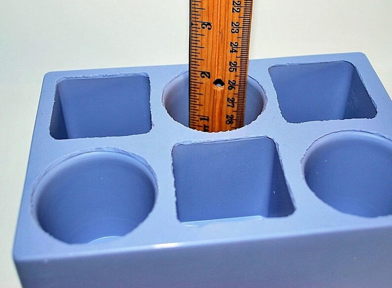 Silicone candle mold siliocne votive mold square candle Etsy