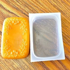 Silicone soap Mold - flower soap mold - Silicone flower Mold - single cavity mold - homemade soap mold - easy release
