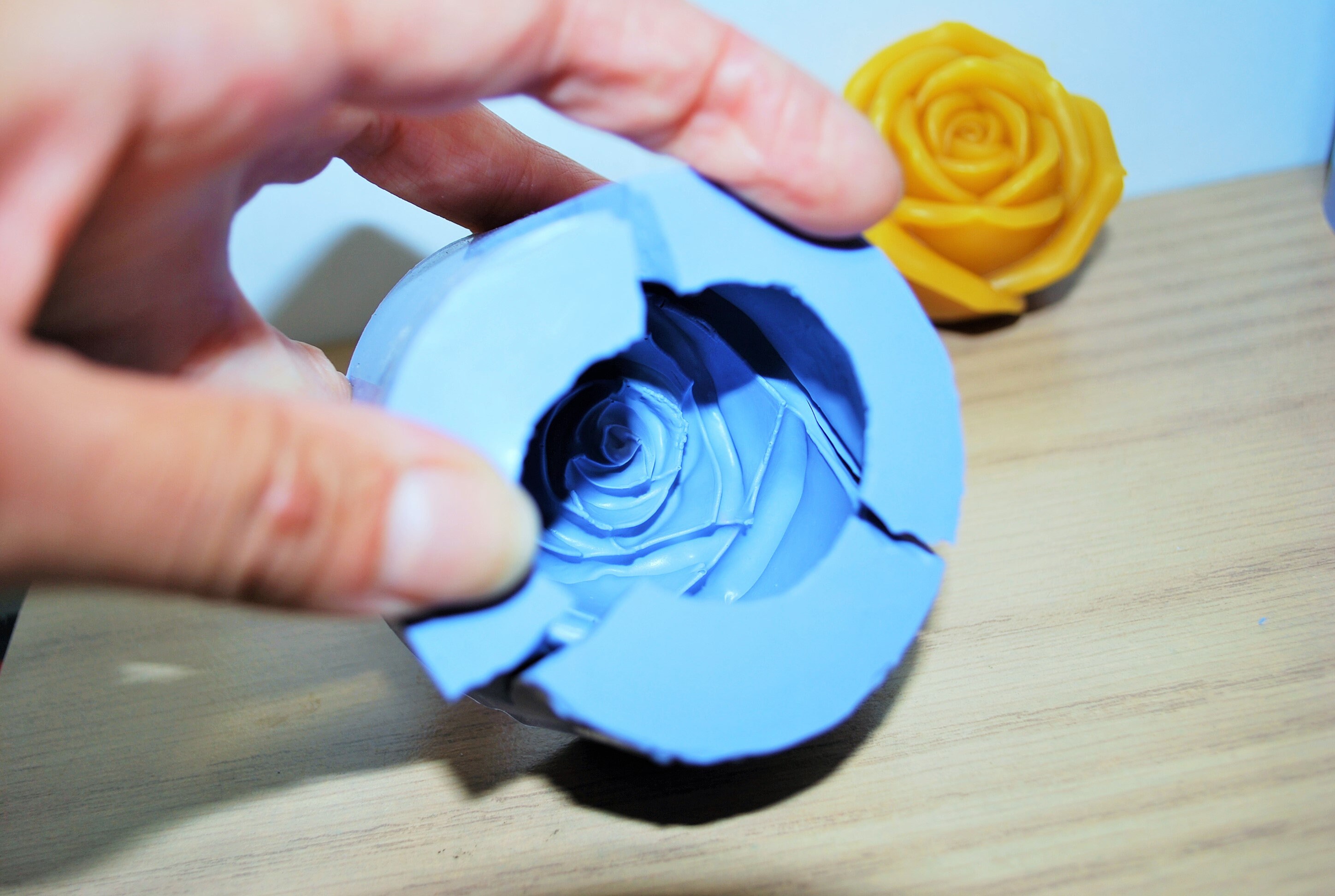 Stampo 3D Silicone ROSE stampo floreale in silicone Etsy