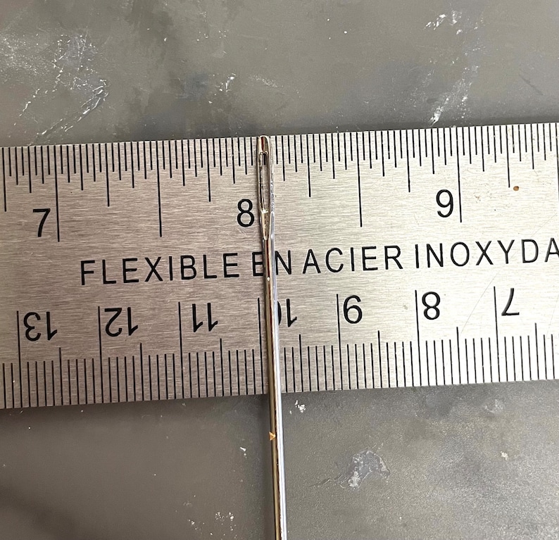 5-pack - 15 cm rostfria nålar för ljustillverkning, sömnad, stygn - vekehållare - ljusnål - formstift bild 6