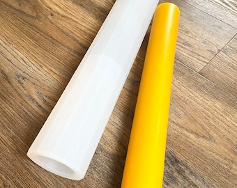 30 cm silikon pelarljusform - altarljusform - hög pelarform med platt topp