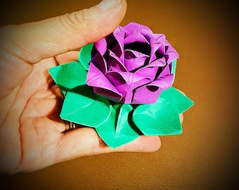 Elegant origami lotus - paper flower for weddings, parties, and gifts