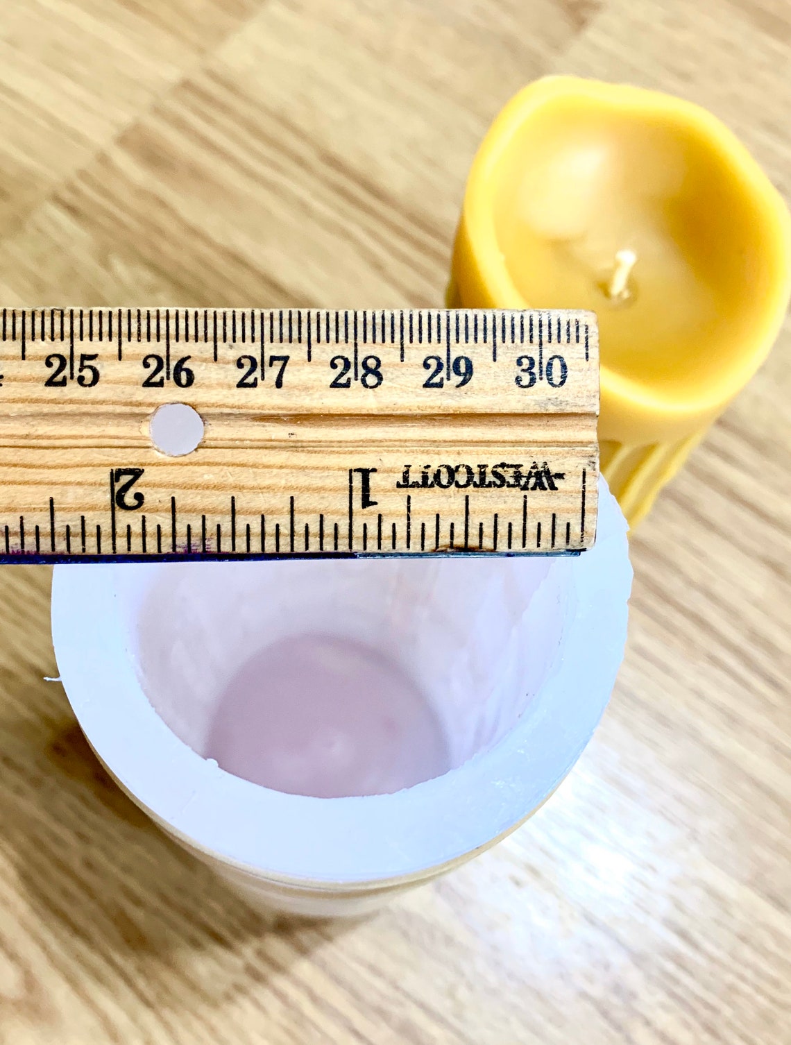 Silicone dripping candle Mold pillar candle mold dripped Etsy