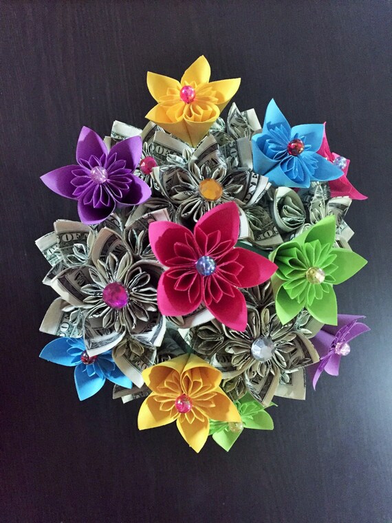 Geld Blumen Kusudama Blumen Blume Blumenstrauß Origami Blumen Strauß Geschenk Jahrestag Strauß Hochzeitsblumen Blumengeschenk