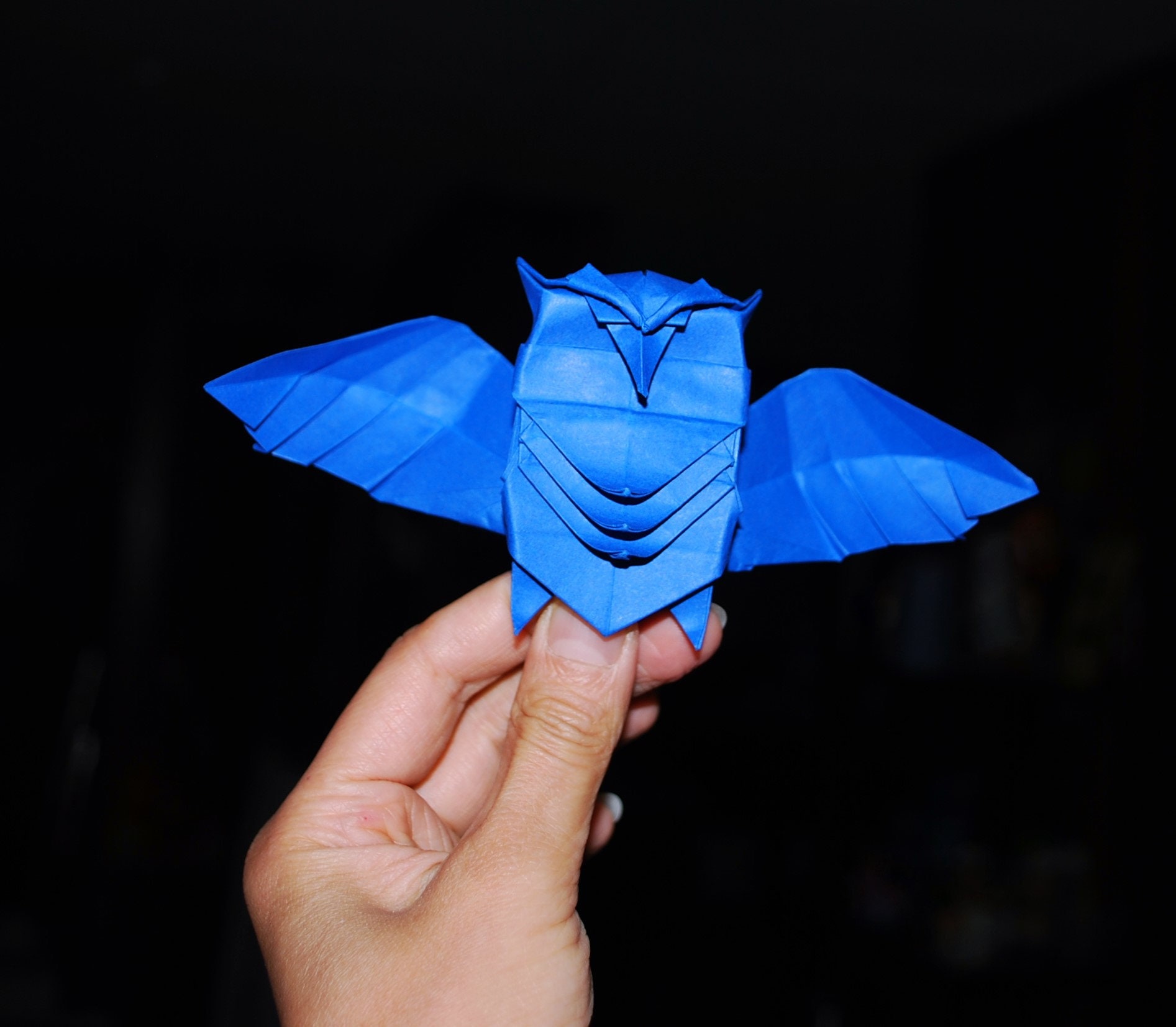 Origami Owl Paper Owl Owl decor Owl gift origami Etsy