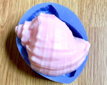 Siliconen mal - schelp - zeep - kaars - lotionreep