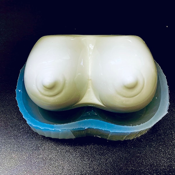 3D silicone Female breast mold - silicone soap mold - adult mould - erotic Boobs soap - Bust soap mold - Tits mold - Female breasts - Mature