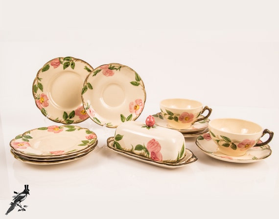 Franciscan Desert Rose USA Backstamp Dinnerware Set RARE | Etsy Franciscan Desert Rose USA Backstamp Dinnerware Set RARE | Etsy