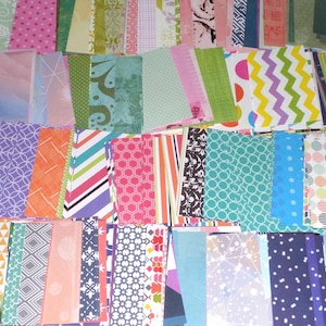 Pieces of paper or cardstock, Variety Pack, Random, Scrapbooking, Journaling, Card Making, Paper Destash, Bulk
