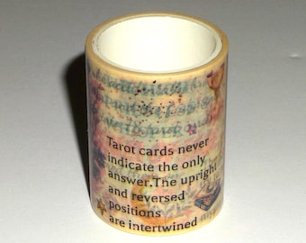 FULL ROLL Washi Tape, Tarot Card Inspired, 2 Inch