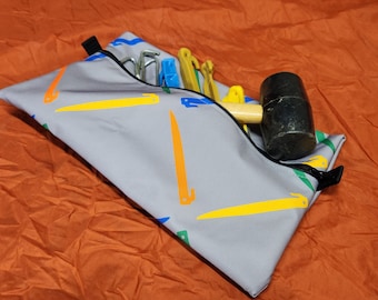 Tent Stake and Hammer Bag
