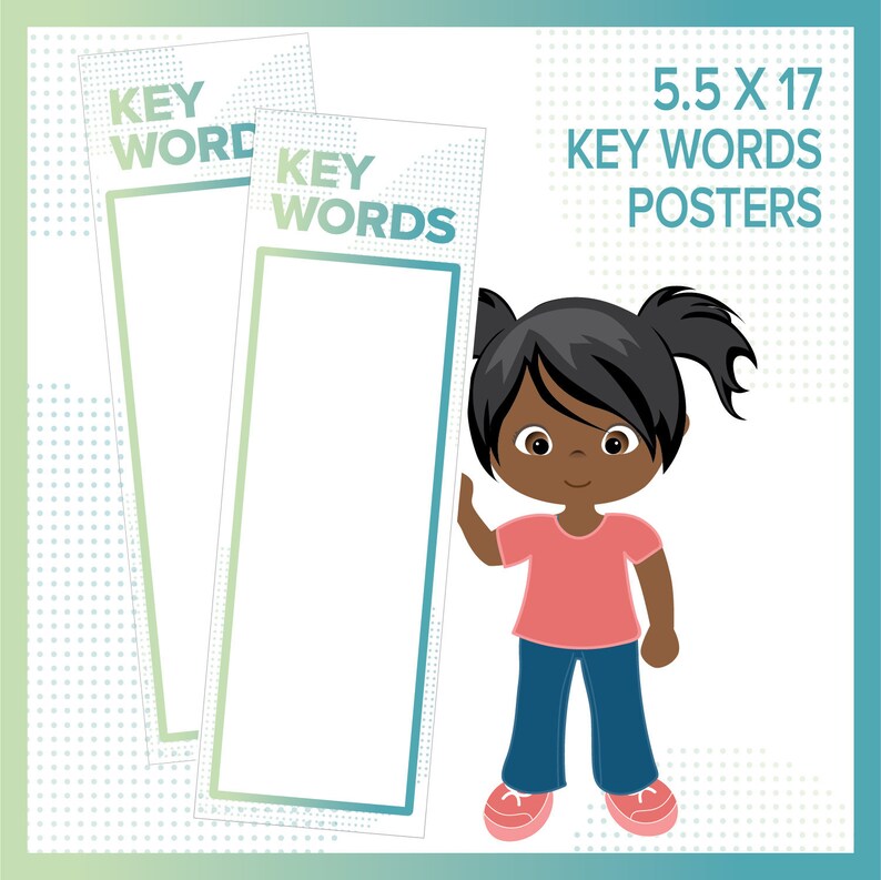 Learning Objectives Targets Bulletin Board Posters K3 Etsy