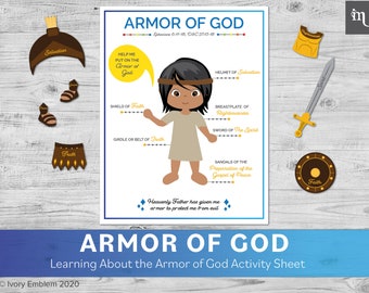 Armor of God | LDS Activity Sheet | Busy Binder
