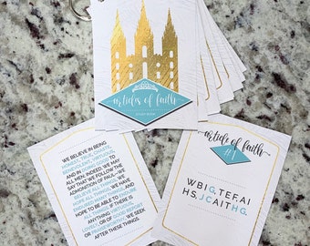 Articles of Faith | Flash Cards