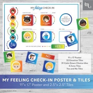 Calm Down Corner Feelings Thermometer Poster Bundle Home Version Printable image 7