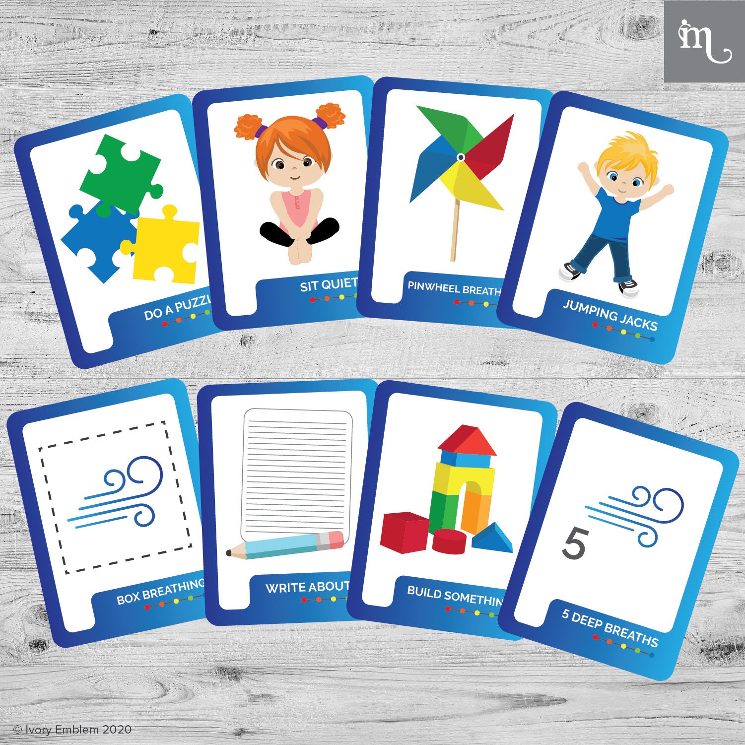 Calm Down Corner Choices Sorting Game Printable | Etsy