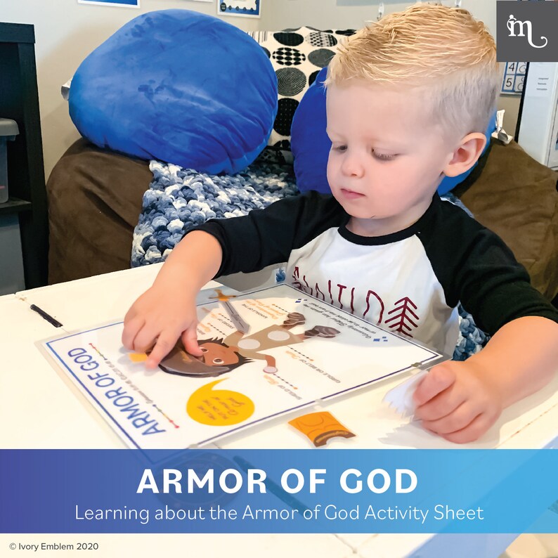 Armor of God | LDS Activity Sheet | Busy Binder - Etsy