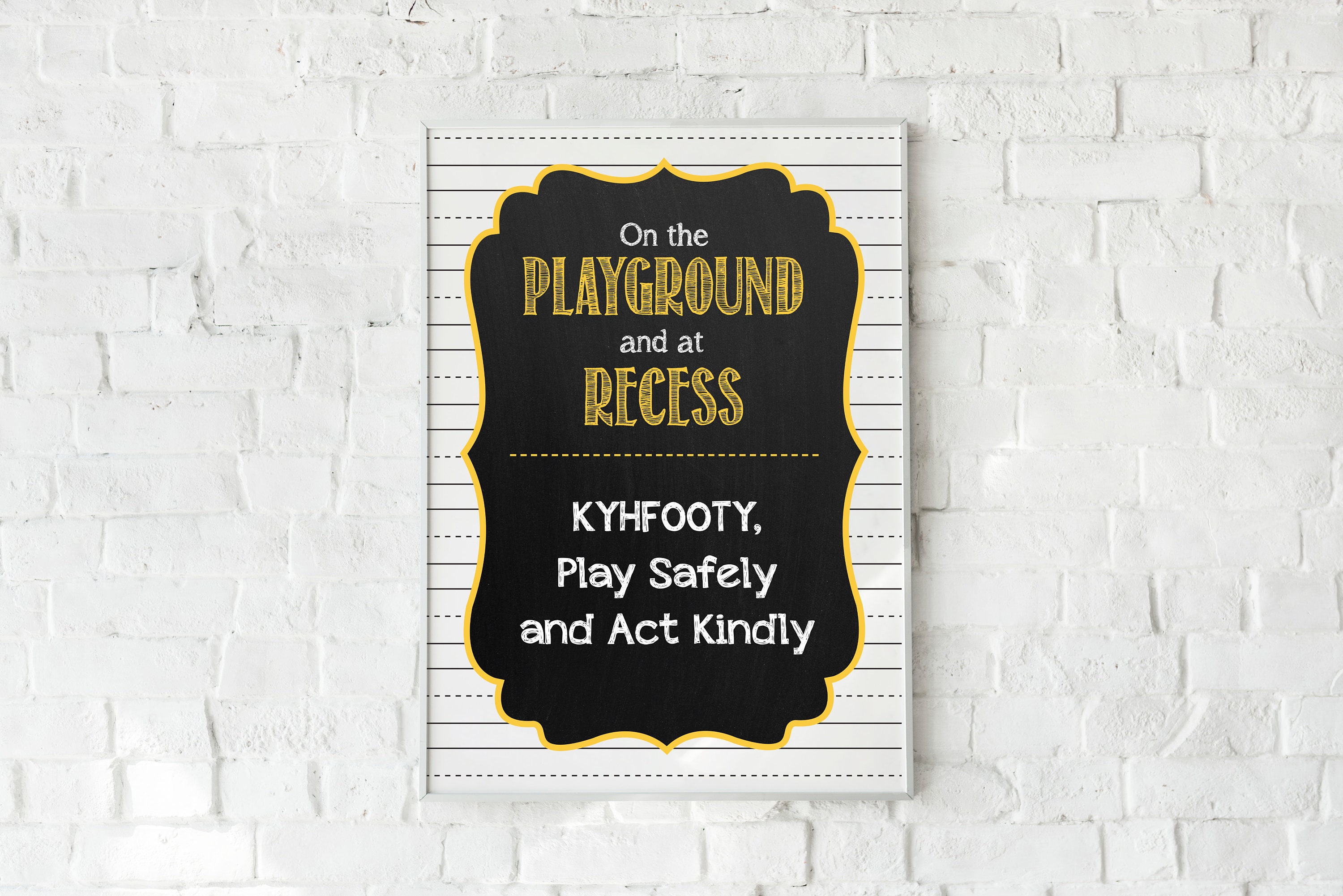 Rules Poster for Elementary Schools: Hallway, Cafeteria, Assemblies ...